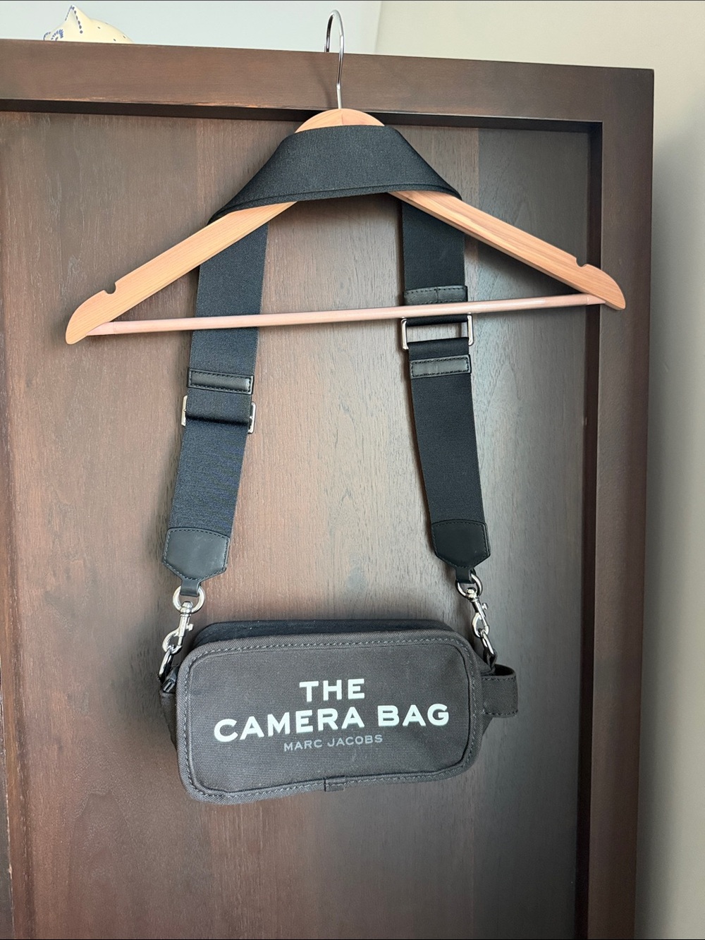 Marc Jacobs Black 'The Camera Bag' Crossbody Belt Bag